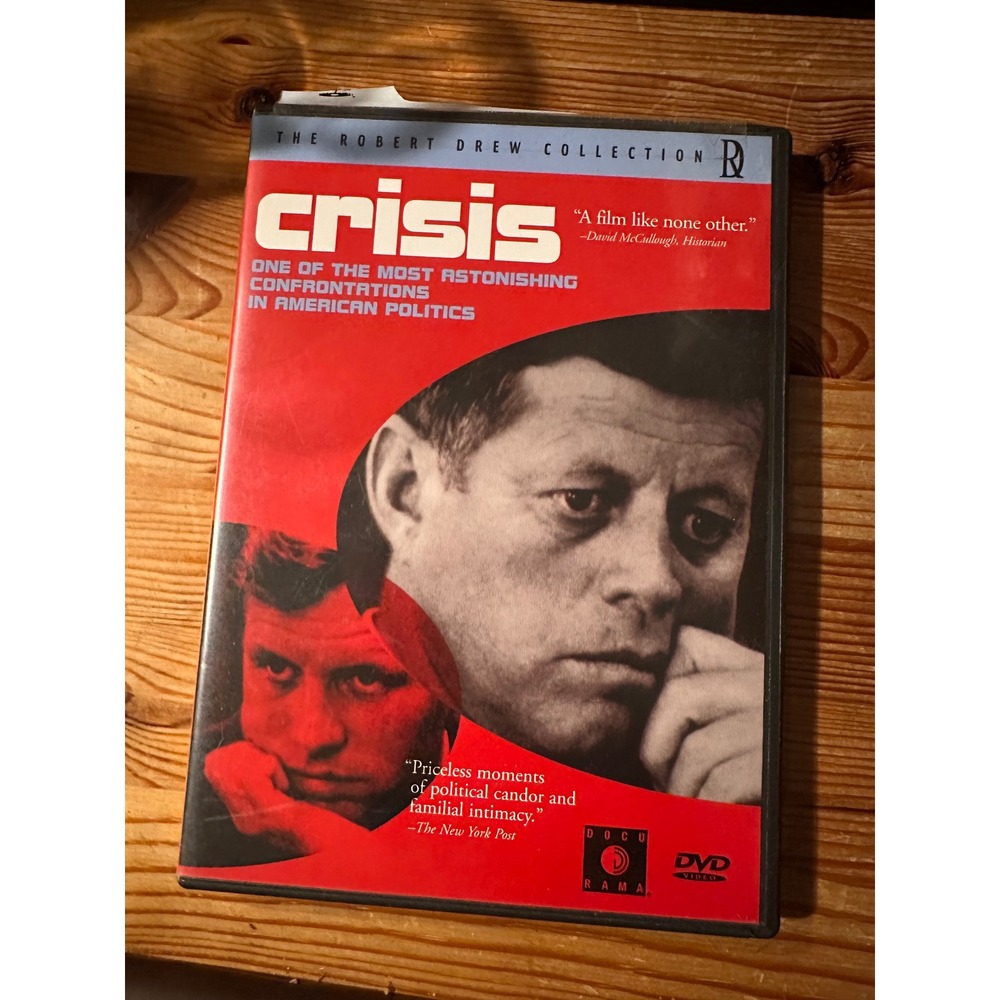 Crisis Behind a Presidential Commitment DVD Robert Drew Collection JFK RFK 2003